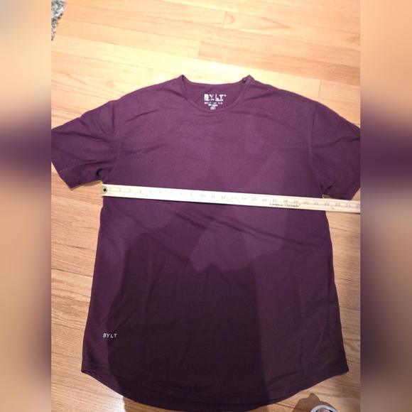 BYLT Basics drop cut Maroon - Picture 6 of 6